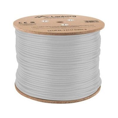 Lanberg LCUF6L-11CU-0305-S Harmaa 305m U/FTP Verkkokaapeli Lanberg LCUF6L-11CU-0305-S Harmaa 305m U/FTP Verkkokaapeli