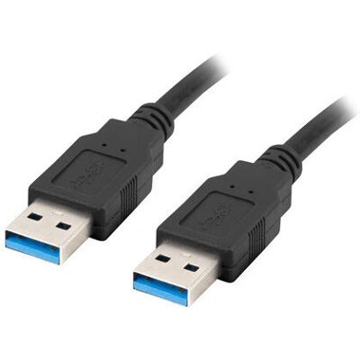 Lanberg USB Cable - 0.5m - USB 3.2 Gen 1 - Black Lanberg USB Cable - 0.5m - USB 3.2 Gen 1 - Black