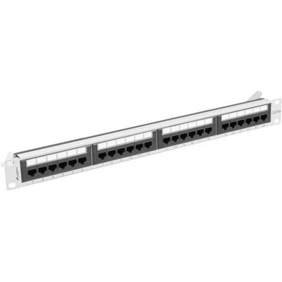 Panneau de brassage Lanberg PPUA-1024-S 24 ports Cat 6A en rack - Publicité Panneau de brassage Lanberg PPUA-1024-S 24 ports Cat 6A en rack - Publicité