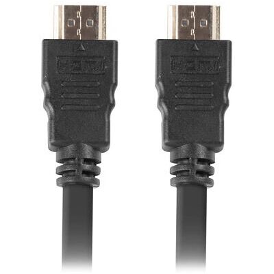 Lanberg 1m HDMI Kabel Schwarz - HDMI Typ A - 3D Support Lanberg 1m HDMI Kabel Schwarz - HDMI Typ A - 3D Support