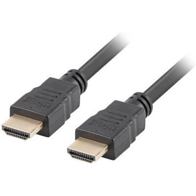 Câble HDMI Lanberg 5m - Type A - Noir - Publicité Câble HDMI Lanberg 5m - Type A - Noir - Publicité