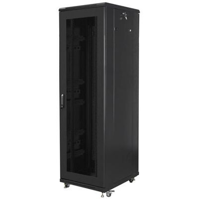 Lanberg 42U Freistehendes Rack-Gehäuse - 19" 600x800mm Schwarz Lanberg 42U Freistehendes Rack-Gehäuse - 19" 600x800mm Schwarz