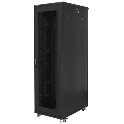 Lanberg 42U Schwarzes Rack-Gehäuse - 19" Rechenzentrumsspeicher Lanberg 42U Schwarzes Rack-Gehäuse - 19" Rechenzentrumsspeicher