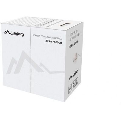 Lanberg LCU5-12CU-0305-G Zielony 305 m Cat5e U/UTP Kable sieciowe Lanberg LCU5-12CU-0305-G Zielony 305 m Cat5e U/UTP Kable sieciowe