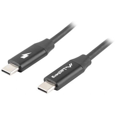 Câble USB C Lanberg - 0,5 m, USB 2.0, Noir Câble USB C Lanberg - 0,5 m, USB 2.0, Noir