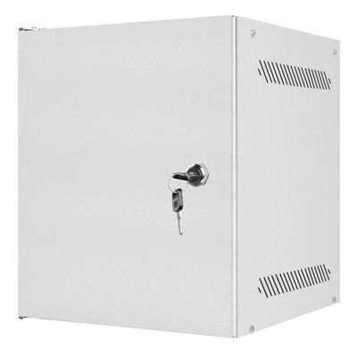 Lanberg Grauer Wandmontierter 6U Rackschrank - 280x310mm Lanberg Grauer Wandmontierter 6U Rackschrank - 280x310mm