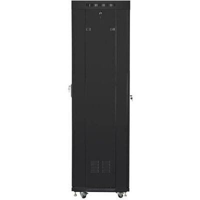 Lanberg Rack Schrank - 42U Schwarz Stahl 600x600 - Rechenzentrum Lanberg Rack Schrank - 42U Schwarz Stahl 600x600 - Rechenzentrum