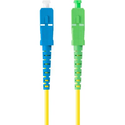 Câble Fibre Optique Lanberg 2m Jaune - G.657.A1 Câble Fibre Optique Lanberg 2m Jaune - G.657.A1