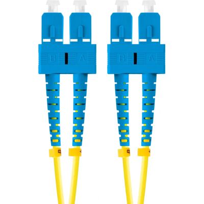 Lanberg 5 m Gelbes Glasfaserkabel - Singlemode G.657.A1 - Dupleks - 3mm Lanberg 5 m Gelbes Glasfaserkabel - Singlemode G.657.A1 - Dupleks - 3mm