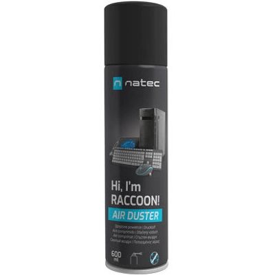 Natec Raccoon Nsc-1763 600ml - Aria compressa Natec Raccoon Nsc-1763 600ml - Aria compressa