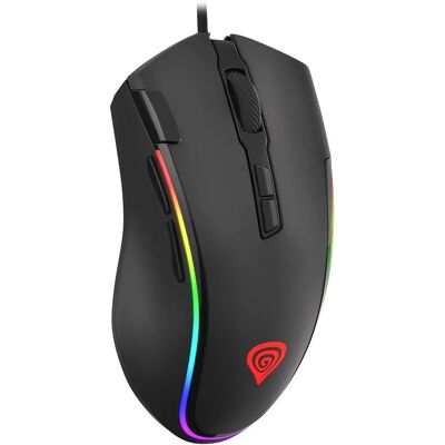 Mouse Genesis Krypton 700 G2 - RGB, 8000 DPI, Com fio, Preto Mouse Genesis Krypton 700 G2 - RGB, 8000 DPI, Com fio, Preto