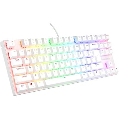 Genesis Thor 303 TKL mechanische Gaming-Tastatur - Outemu Brown, RGB, Weiß Genesis Thor 303 TKL mechanische Gaming-Tastatur - Outemu Brown, RGB, Weiß
