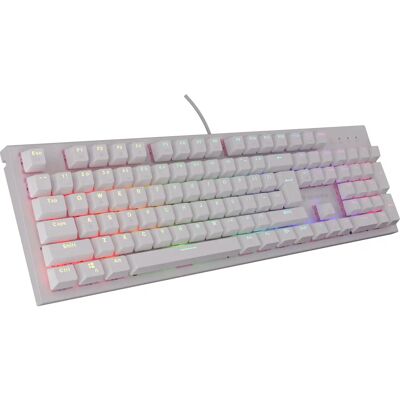 Genesis Thor 303 Weiße Mechanische Gaming-Tastatur - Tastatur Genesis Thor 303 Weiße Mechanische Gaming-Tastatur - Tastatur