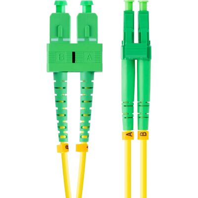 Lanberg 2m Fiberoptikkabel G.657.A1 Gul - Hög Kvalitet Lanberg 2m Fiberoptikkabel G.657.A1 Gul - Hög Kvalitet