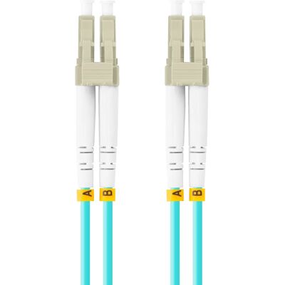 Lanberg 5m OM3 Dupleks optikai kábel - Kék - LAN Fiber Lanberg 5m OM3 Dupleks optikai kábel - Kék - LAN Fiber