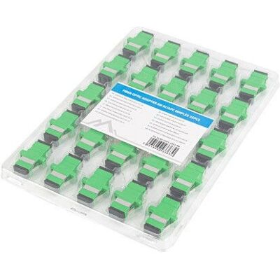 Lanberg Glasfaseradapter - Simplex, SC/APC, Schwarz & Grün Lanberg Glasfaseradapter - Simplex, SC/APC, Schwarz & Grün