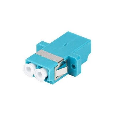 Lanberg Weiße LC/UPC Duplex OM3 Glasfaser-Adapter - Glasfaser-Adapter Lanberg Weiße LC/UPC Duplex OM3 Glasfaser-Adapter - Glasfaser-Adapter