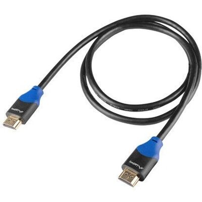 Lanberg CA-HDMI-15CU-0018-BK - 1,8 m HDMI Tyyppi A Musta - HDMI Kaapeli Lanberg CA-HDMI-15CU-0018-BK - 1,8 m HDMI Tyyppi A Musta - HDMI Kaapeli