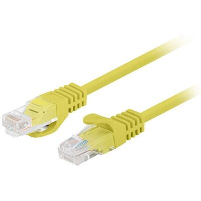 Lanberg PCU5-20CC-0150-Y Gelbes 1,5 m Cat5e U/UTP Netzwerk Kabel Lanberg PCU5-20CC-0150-Y Gelbes 1,5 m Cat5e U/UTP Netzwerk Kabel