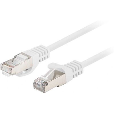 Câble réseau Lanberg 1m Cat6 U/UTP Blanc Câble réseau Lanberg 1m Cat6 U/UTP Blanc
