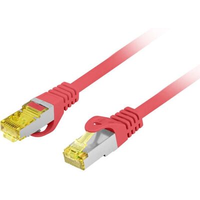 Lanberg PCF6A-10CU - Hálózati kábel - Piros - 1m - Cat6a S/FTP Lanberg PCF6A-10CU - Hálózati kábel - Piros - 1m - Cat6a S/FTP