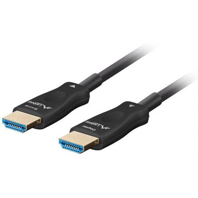 Lanberg HDMI Kabel 100m Svart - HDMI 2.1 8K HDR Lanberg HDMI Kabel 100m Svart - HDMI 2.1 8K HDR