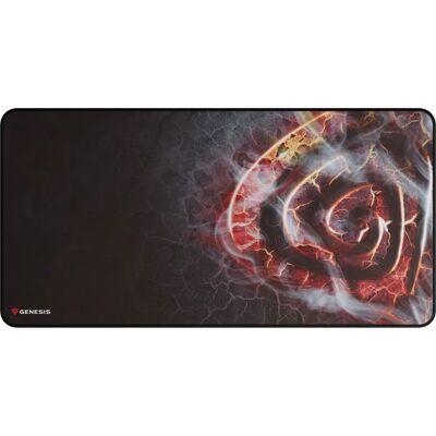 Tappetino per mouse Genesis Carbon 500 Maxi Lava G2 - Resistente all'acqua Tappetino per mouse Genesis Carbon 500 Maxi Lava G2 - Resistente all'acqua