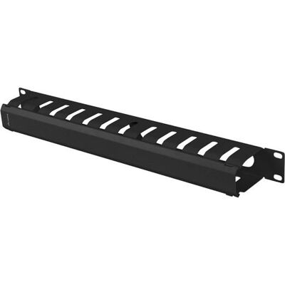 Lanberg 19'' 1U Kabel Organizer Schwarz - Kabelmanagement Lanberg 19'' 1U Kabel Organizer Schwarz - Kabelmanagement