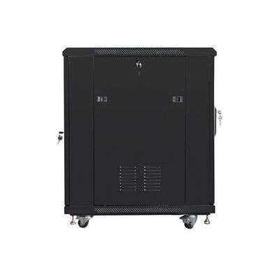 Lanberg 19U Rack-szekrény - Fekete - Állítható 15U 600x800 Lanberg 19U Rack-szekrény - Fekete - Állítható 15U 600x800
