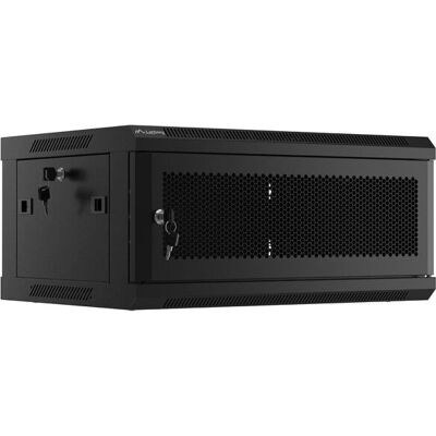 Armadio a parete Lanberg WF01-6404-23B 4U Nero Armadio a parete Lanberg WF01-6404-23B 4U Nero