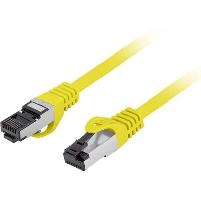 Lanberg PCF8-10CU-0050-Y Netzwerk-Kabel - Gelb - 0,5 m - Cat8.1 Lanberg PCF8-10CU-0050-Y Netzwerk-Kabel - Gelb - 0,5 m - Cat8.1