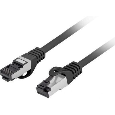 Lanberg 0,5 m Cat8.1 S/FTP Netzwerkkabel Schwarz Lanberg 0,5 m Cat8.1 S/FTP Netzwerkkabel Schwarz