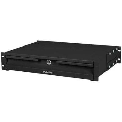 Accesoriu rack Lanberg AK-2001-B - 2U/483x360mm - Negru Accesoriu rack Lanberg AK-2001-B - 2U/483x360mm - Negru