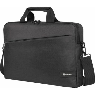 Natec Beira 15,6" Schwarzer Laptopcase - Unisex, Langlebig, Leicht Natec Beira 15,6" Schwarzer Laptopcase - Unisex, Langlebig, Leicht