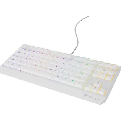 Tastatură mecanică pentru gaming Genesis Thor 230 TKL - Alb Tastatură mecanică pentru gaming Genesis Thor 230 TKL - Alb