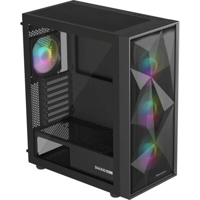 Genesis Diaxid 605 ARGB Midi Tower - PC Gehäuse Genesis Diaxid 605 ARGB Midi Tower - PC Gehäuse