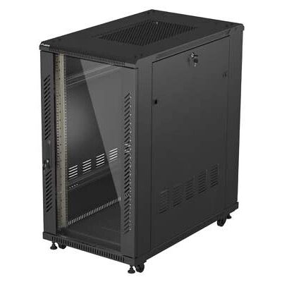 Lanberg FF01-6022-12B 22U Rack-Schrank - Schwarz Lanberg FF01-6022-12B 22U Rack-Schrank - Schwarz