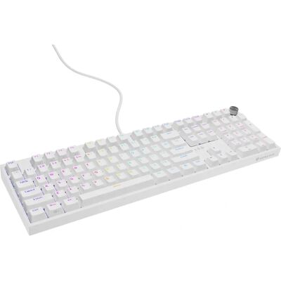 GENESIS THOR 404 - Weiß - QWERTY - Mechanische Tastatur GENESIS THOR 404 - Weiß - QWERTY - Mechanische Tastatur