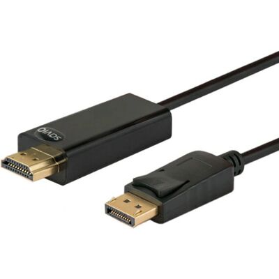 Savio CL-56 Adapter kabla wideo 1,5 m DisplayPort HDMI Typ A - Adapter kabla wideo Savio CL-56 Adapter kabla wideo 1,5 m DisplayPort HDMI Typ A - Adapter kabla wideo