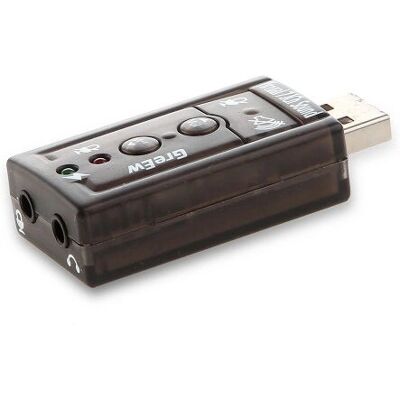 Savio AK-01 Externe Soundkarte - 7.1 Kanäle Savio AK-01 Externe Soundkarte - 7.1 Kanäle