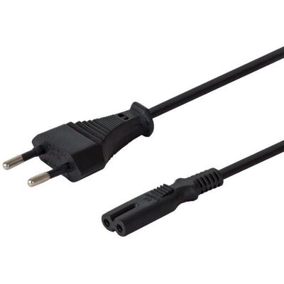 Savio 2-pins kabel zasilający 1,2 m - Opakowanie 10 szt. Savio 2-pins kabel zasilający 1,2 m - Opakowanie 10 szt.