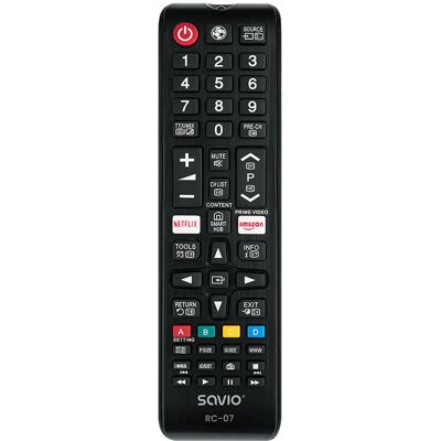 Savio RC-07 Yleiskaukosäädin Samsung TV:lle Savio RC-07 Yleiskaukosäädin Samsung TV:lle