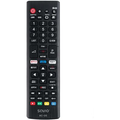 Control remoto universal Savio RC-05 - TV LG Control remoto universal Savio RC-05 - TV LG