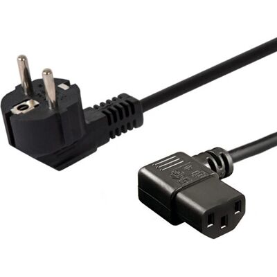 Savio CL-115 Stromkabel - IEC C13, 1,2 m, Schwarz Savio CL-115 Stromkabel - IEC C13, 1,2 m, Schwarz