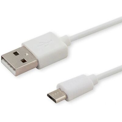 Savio CL-123 USB-Kabel - Micro-USB B - 1 m - Weiß - USB 2.0 Savio CL-123 USB-Kabel - Micro-USB B - 1 m - Weiß - USB 2.0