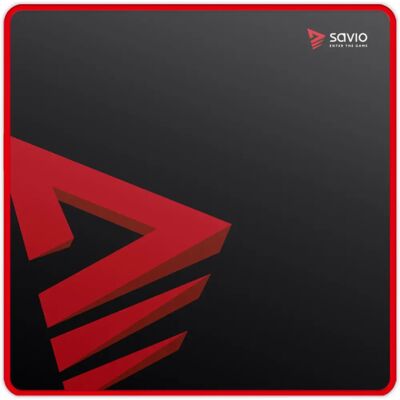 Savio Turbo Dynamic S Gaming-Mauspad - Schwarz, Rot Savio Turbo Dynamic S Gaming-Mauspad - Schwarz, Rot