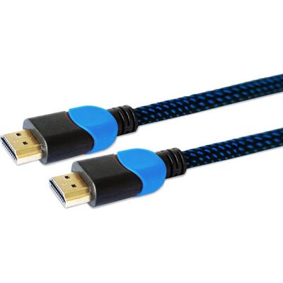 Savio GCL-05 HDMI Kabel - 3 m - Unterstützt 4K - Hochgeschwindigkeit Savio GCL-05 HDMI Kabel - 3 m - Unterstützt 4K - Hochgeschwindigkeit