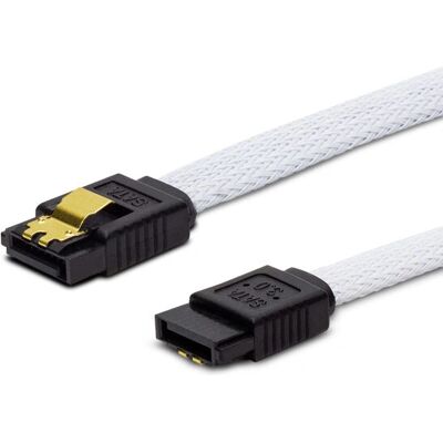 Savio GAK-05 SATA-Kabel - 0,5 m - Weiß - SATA Kabel Savio GAK-05 SATA-Kabel - 0,5 m - Weiß - SATA Kabel