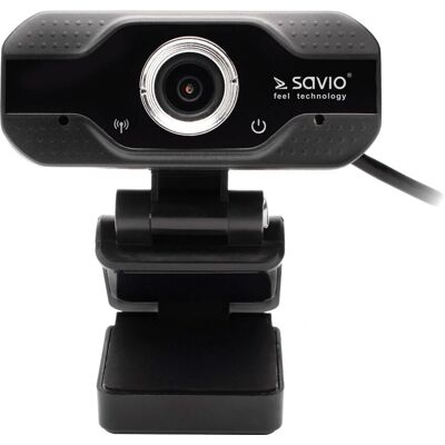 Savio CAK-01 Webcam - 1920x1080 - 30 fps - Schwarz Savio CAK-01 Webcam - 1920x1080 - 30 fps - Schwarz