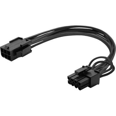 Savio AK-49 Kabel zasilający - 6+2 PCI-Express Schwarz 0,18 m Savio AK-49 Kabel zasilający - 6+2 PCI-Express Schwarz 0,18 m